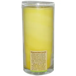 Aloha Bay, Чакральная энергетическая свеча, защита, желтая, 11 унций, 1 свеча