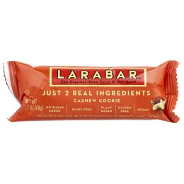 Larabar, батончик с натуральными фруктами и орехами, печенье из кешью, 6 батончиков по 48 г (1,7 унции)