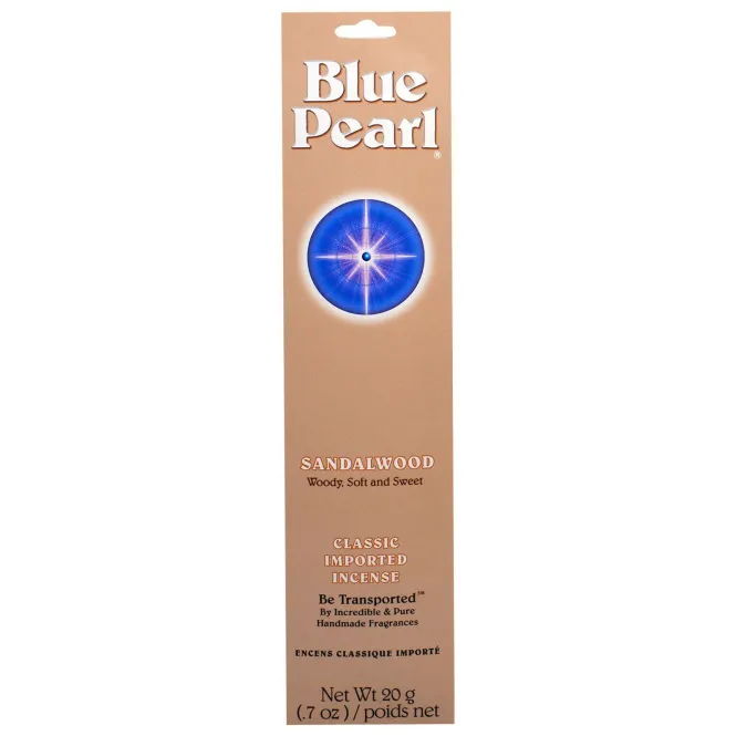 Blue Pearl, Сандаловые палочки, классическое импортное благовоние,.20 г