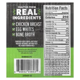 Wilde Brands, протеиновые чипсы, пряный сыр, 8 пакетиков по 38 г (1,34 унции)