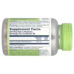 Solaray, True Herbs, боярышник, 1050 мг, 180 вегетарианских капсул (525 мг на капсулу)