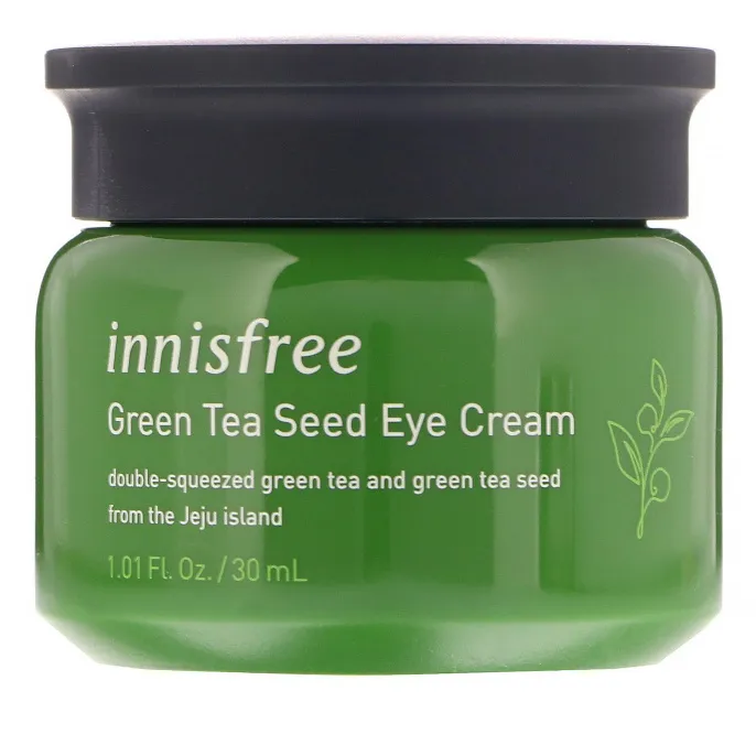 Innisfree, Крем для кожи вокруг глаз с экстрактом семян зеленого чая, 30 мл