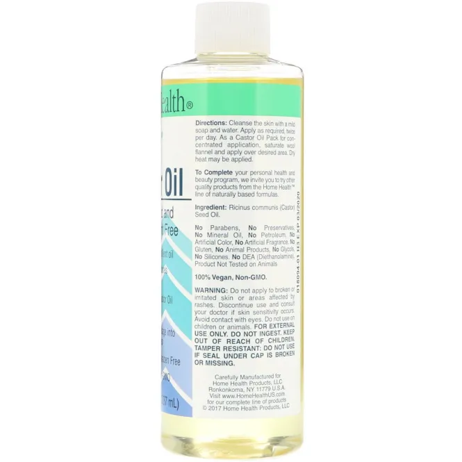 Home Health, Касторовое масло, 8 ж. унц. (237 мл)