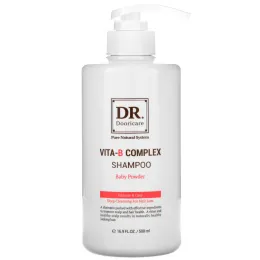 Doori Cosmetics, Vita-B Complex Shampoo, Baby Powder, 16.9 fl oz (500 ml)