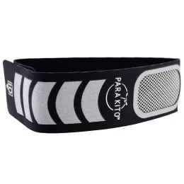 Para'kito, Спортивная версия, браслет с репеллентом от комаров + 2 пеллеты, черный, набор из 3 предметов