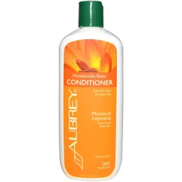 Aubrey Organics, Кондиционер с жимолостью и розой, восстановление и увлажнение, для сухих волос, 325 мл (11 унций)