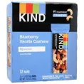 KIND Bars, Фруктово-ореховый батончик Чернично-ванильный кешью 12 батончиков