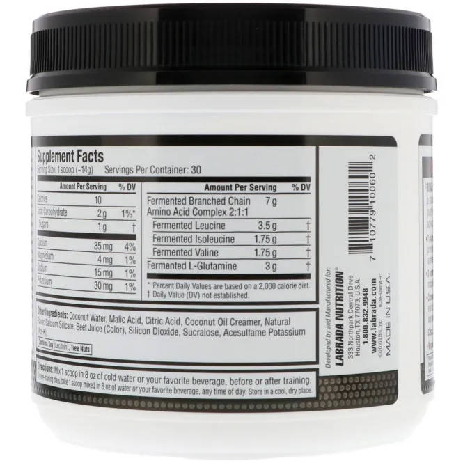 Labrada Nutrition, BCAA Power, вишневый лаймад, 14,71 унц. (417 г)