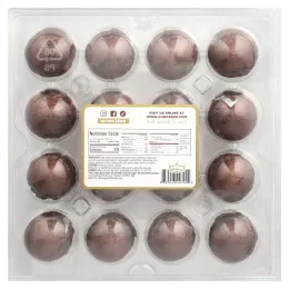 ChocZero, Королевский трюфель, темный, с фундуком, 240 г (8,5 унции)