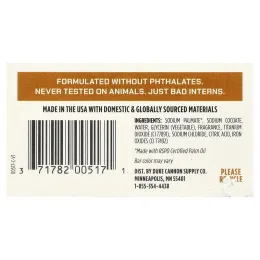 Duke Cannon Supply Co., Big Brick Of Bar Soap®, Sawtooth, 283 г (10 унций)