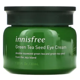 Innisfree, крем для кожи вокруг глаз с экстрактом семян зеленого чая, 30 мл (1,01 жидк. унции)