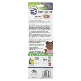 Baby Buddy, Brilliant, детская зубная щетка, для детей 2–5 лет, розовый, желтый, фиолетовый, 3 шт.