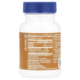 The Vitamin Shoppe, Astaxanthin, 12 mg, 30 Softgels