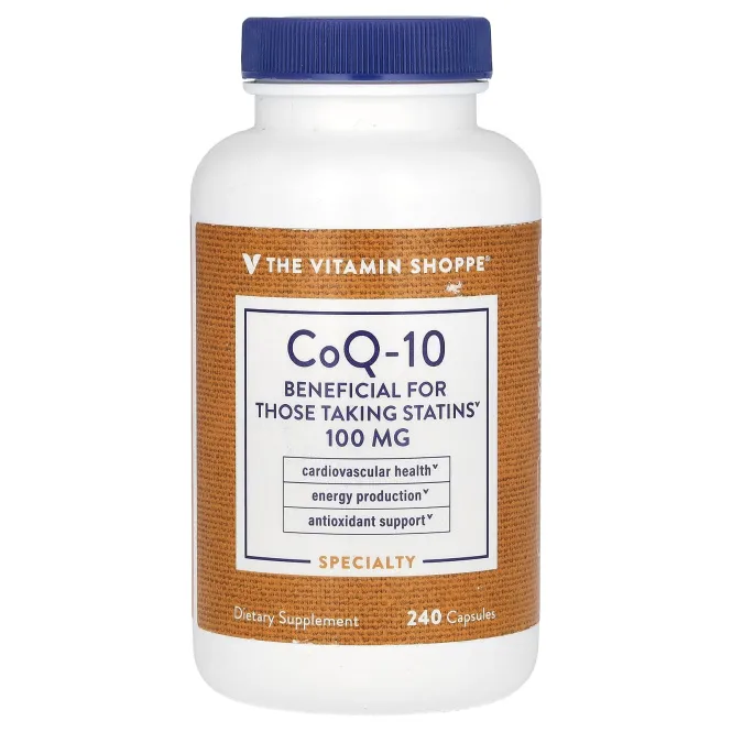 The Vitamin Shoppe, коэнзим Q10, 100 мг, 240 капсул