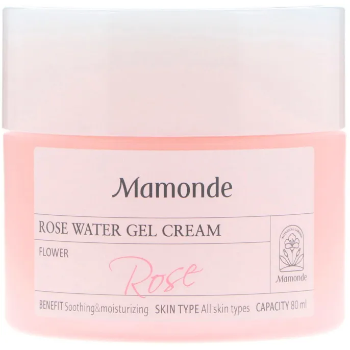 Mamonde, Гелевый крем с розовой водой, 80 мл
