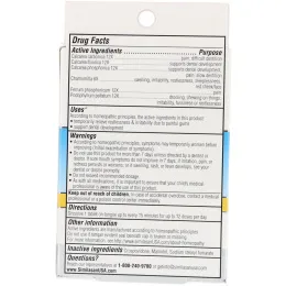 Similasan, Помощь при прорезывании зубов и для зубов для малышей, 135 быстрорастворимых таблеток