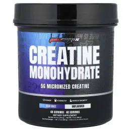 ProSupps, моногидрат креатина, голубая малина, без добавок, 502 г (1 фунт 1,7 унции)