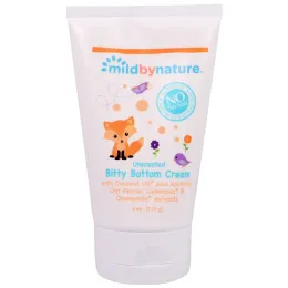 Mild By Nature, Крем от опрелостей Bitty Bottom Cream, без запаха, 4 унции (113 г.)