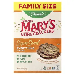 Mary's Gone Crackers, органические крекеры из суперсемена, Everyone 198 г (7 унций)