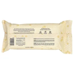 Burt's Bees, Многоцелевые салфетки с водорослями Manuka Honey, для собак, с молоком и медом, 50 салфеток