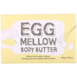 Too Cool for School, Масло для тела Egg Mellow Body Butter, 7,05 унц. (200 г)