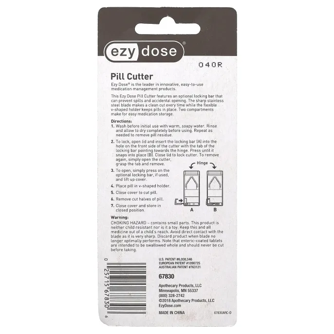 Ezy Dose, форму для таблеток, 1 шт.