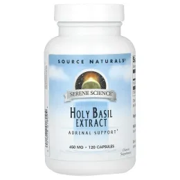 Source Naturals, Базилик, экстракт, 450 мг, 120 капсул