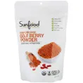 Sunfood, Raw Organic Goji Berry Powder, 8 oz (227 g)