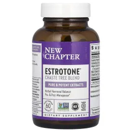 New Chapter, Эстротон, 60 вегетарианских капсул
