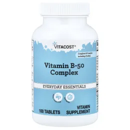 Vitacost, Vitamin B-50 Complex, 100 Tablets