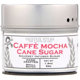 Gustus Vitae, Тростниковый сахар, кафе мокко, 1,9 унц. (53 г)