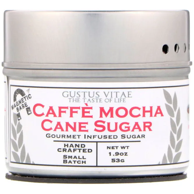 Gustus Vitae, Тростниковый сахар, кафе мокко, 1,9 унц. (53 г)