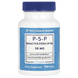 The Vitamin Shoppe, P-5-P, 50 мг, 100 таблеток