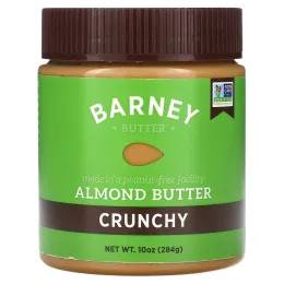Barney Butter, миндальная паста, хрустящая, 284 г (10 унций)