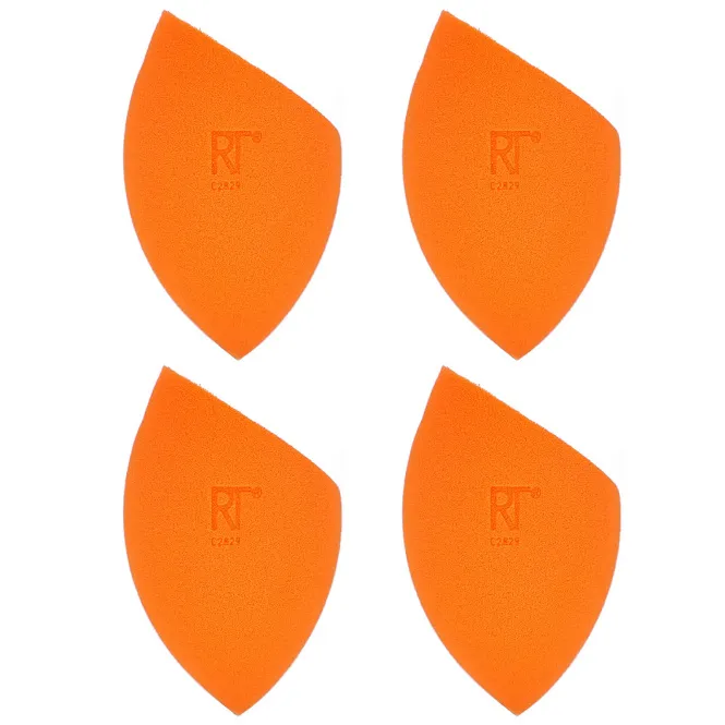 Real Techniques, Чудесные спонжи для лица, 4 шт.