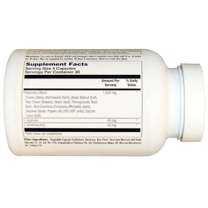 Vaxa International, Parasitin, 120 капсул