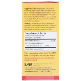 Ilhwa, Эликсир Ginst 15, женьшень для обмена, 0.47 жидких унций (14 мл)