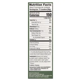 Mary's Gone Crackers, органические крекеры из суперсемена, халапеньо, средний, 156 г (5,5 унции)