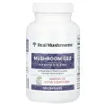 Real Mushrooms, Mushroom D2Z, D2 / бета-глюкан / цинк, 120 капсул