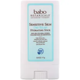 Babo Botanicals, Для чувствительной кожи, устраняет сухость, увлажняющий стик, 0,6 унц. (17 г.)