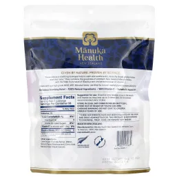 Manuka Health, Леденцы с медом Manuka, натуральная черная смородина, MGO 400+, 58 леденцов