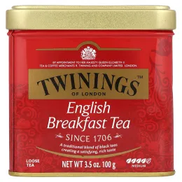 Twinings, «Английский завтрак», рассыпной чай, 100 г (3,5 унции)