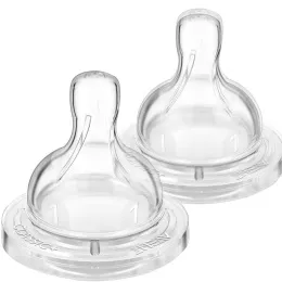 Philips Avent, Newborn Flow, Anti-Colic Nipples, 0+ Months,  2 Pack