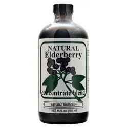 Natural Sources, Смесь натурального концентрата бузины 16 жидких унций
