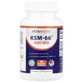 Vitamatic, KSM-66®, 60 вегетарианских капсул