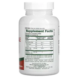 Nature's Plus, Ultra Chewable Cranberry с витамином C, клюква / клубника, 90 жевательных ягод