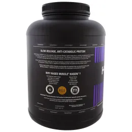 Kaged Muscle, Казеин, мицеллярный, ванильный коктейль, 4 фунта (1,8 кг)
