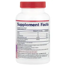 AZO, Клюква, здоровье мочевыводящих путей, 100 капсул