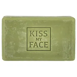 Kiss My Face, Мыло с чистым оливковым маслом, без отдушек, 8 унций (230 г)