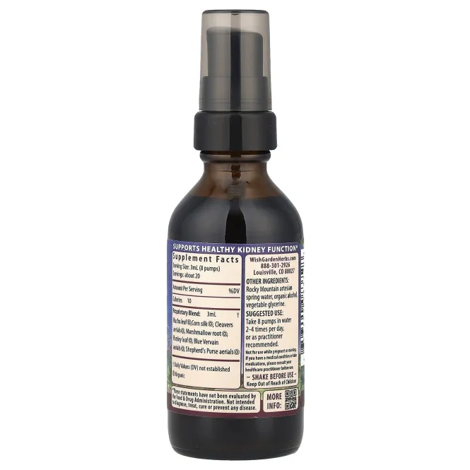 WishGarden Herbs, Kidney ™ Strength, 59 мл (2 жидк. Унции)